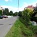 Admiralska Street in Warsaw city