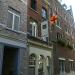 Boekhandelstraat in Leuven city