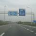 A14 (E 17) in Ghent city