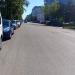 Domaniewska Street in Warsaw city