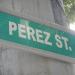 Perez in Manila city