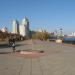 Obolonska naberezhna in Kyiv city