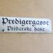 Predigergasse in Stadt Bautzen
