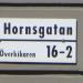 Hornsgatan (sv) in Stockholm city
