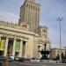 Parade Square in Warsaw city