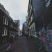 Bloedstraat in Amsterdam city