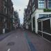 Halvemaansteeg in Amsterdam city