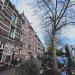 Lijnbaansgracht in Amsterdam city