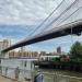 Brooklyn Bridge Promenade in New York City, New York city