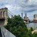 Brooklyn Bridge Promenade in New York City, New York city