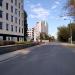 Kolejowa Street in Warsaw city