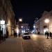 Freta Street in Warsaw city