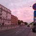 Wolska Street in Warsaw city