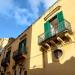Corrado Nicolaci Street in Noto city
