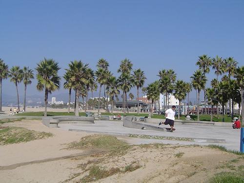 Mini Skateboard Park - Los Angeles, California