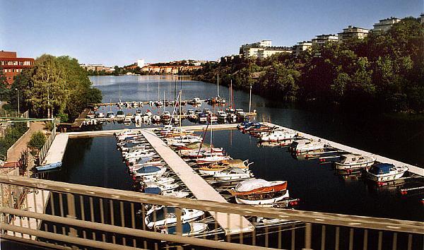 Essinge Bridge Essingebron - Stockholm