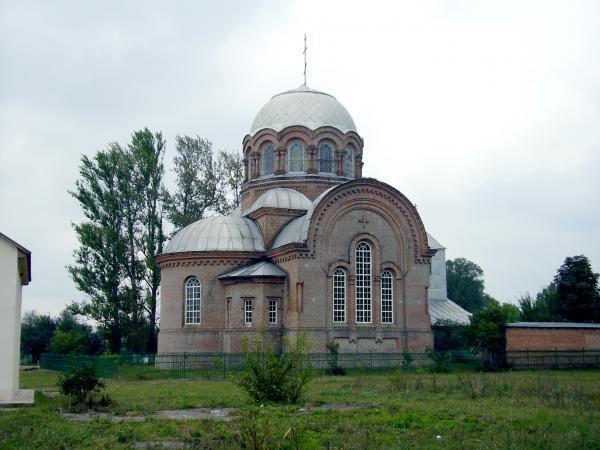 Село поп. Попово-лежачи Курская область. Храм Феодосия Печерского Попово лежачи. Попово-лежачи Глушковского района.