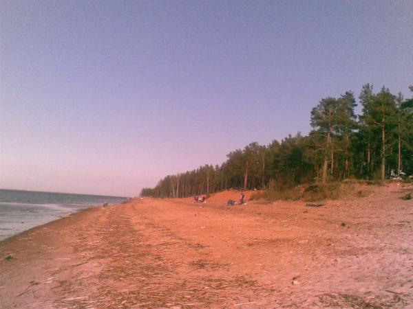 Пляж плетенка ока