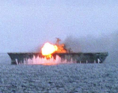 Wreck of USS Guam (LPH-9)