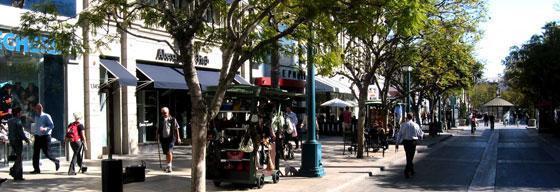 Third Street Promenade - Santa Monica, California | Store / Shop, Mall