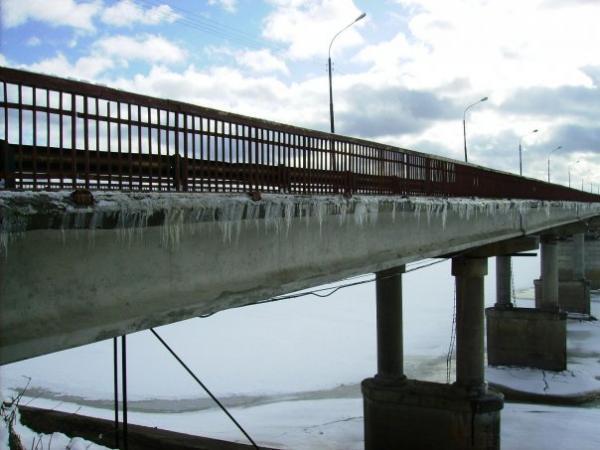 Мост через вычегду в малой слуде