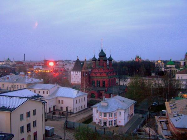 Спасо Пробоинская Церковь Ярославль