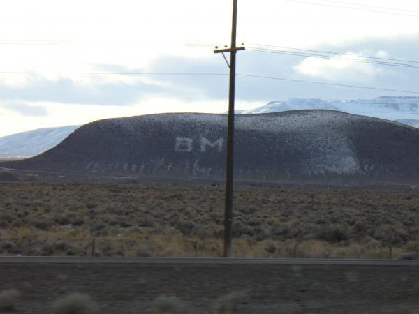 Big BM on the mountain