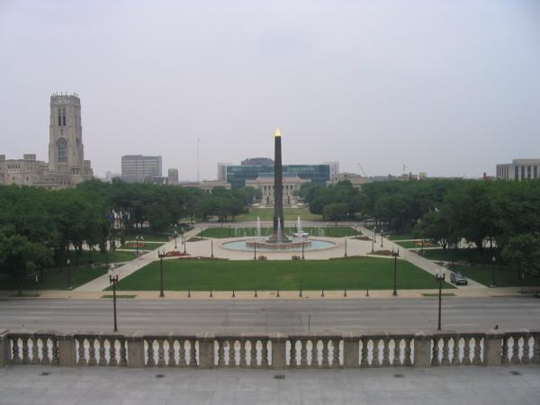 Veterans Memorial Plaza - Indianapolis, Indiana