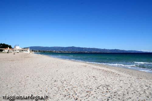 Spiaggia Del Poetto Di Quartu Santelena