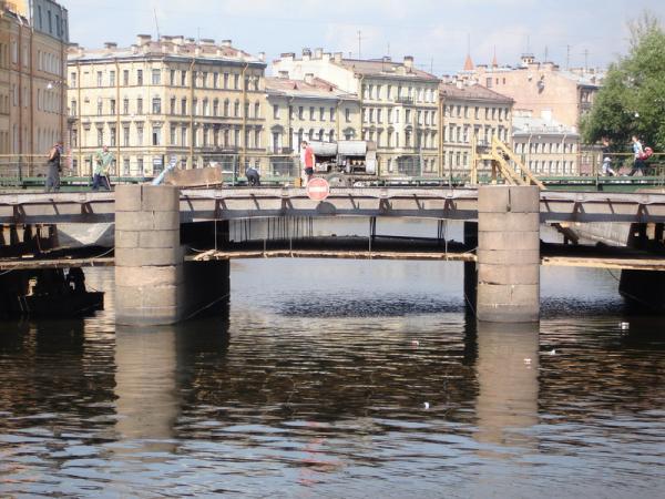 Калинкин мост в санкт петербурге на карте