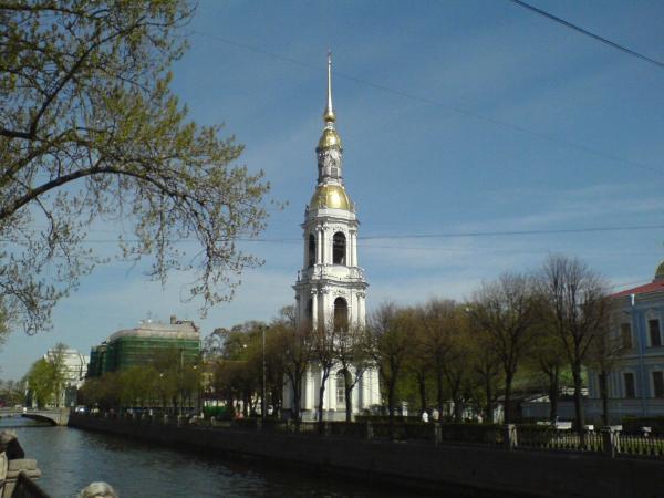 St. Nicholas Naval Cathedral belfry - Saint Petersburg