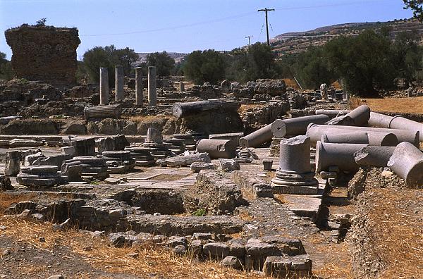 Ancient Gortyn (Gortis) - Praetorium