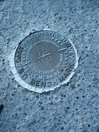 U S Coast Geodetic Survey Benchmark Disk San Francisco