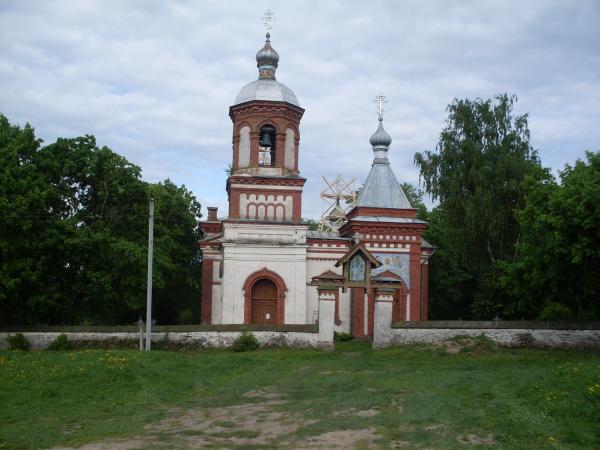 Печки Псковский район Церковь Георгия Победоносца