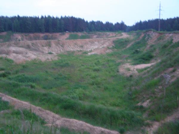 Песчаный карьер Челябинск Лазурный