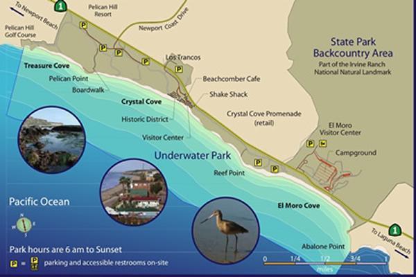 Crystal Cove State Park Campground Map