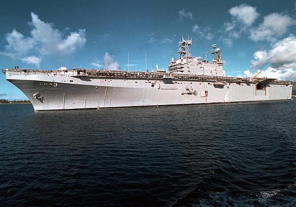 Wreck of USS Belleau Wood (LHA-3)