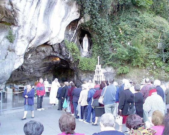 Grotto of Massabielle - Lourdes