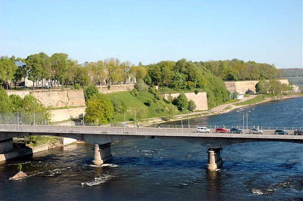 Ивангород нарва мост