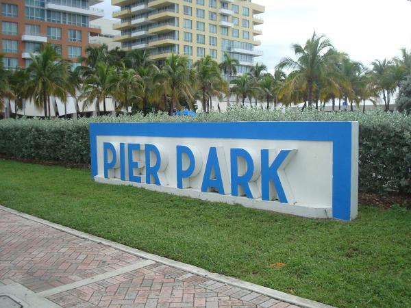 Pier Park South Beach Miami Beach Florida