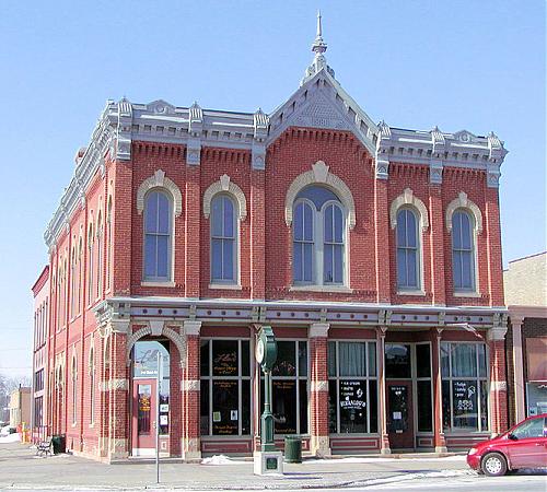 Exchange Bank building - Farmington, Minnesota | historical building