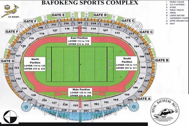 Mbombela Stadium Seating Chart
