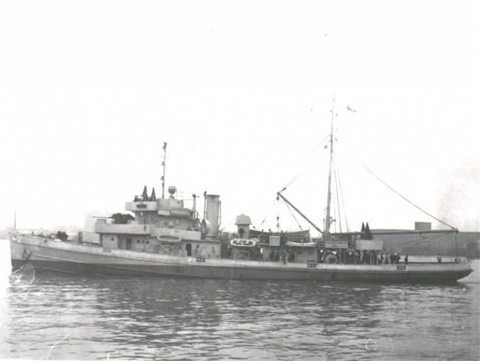 Wreck of USS Partridge (ATO-138)