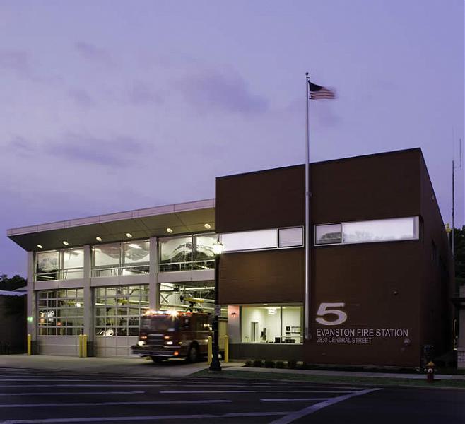 Evanston Fire Station 25 - Evanston, Illinois