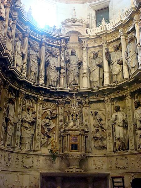 Intérieur de la cathédrale Velha - Coimbra