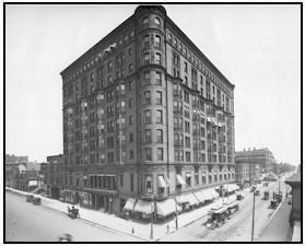 Former site of the Lexington Hotel - Chicago, Illinois