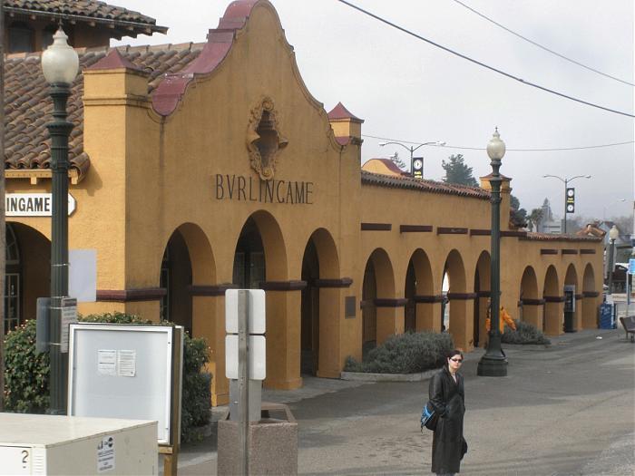 Burlingame Station (CalTrain) Burlingame, California