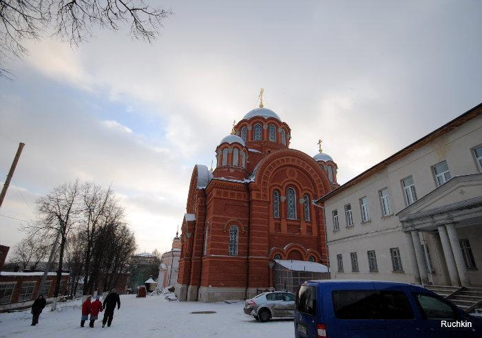 Камеры города хотьково. Хотьковский Никольский собор. Хотьковский монастырь. Хотьковская Никольская Церковь. Город Хотьково.