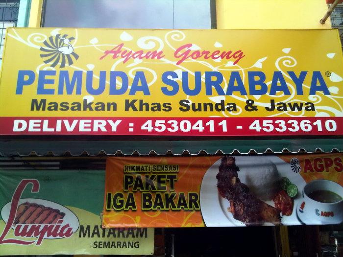 Ayam Goreng Pemuda Surabaya Jakarta