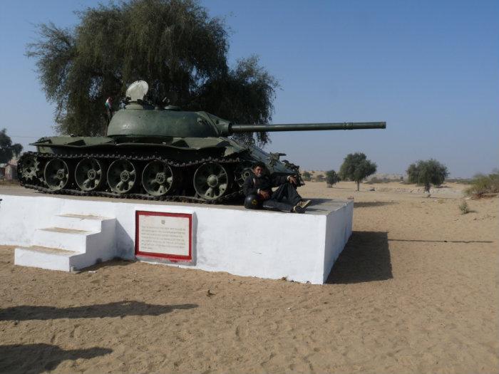 pakistani tank - a relic of the '71 war Longewala